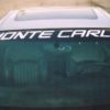 1995 - 2002 Monte Carlo windshield decal