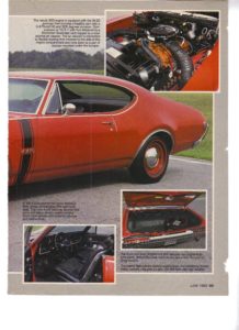 1968 Oldsmobile 442 Stencil Kit