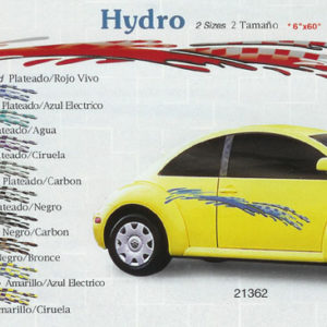 Hydro 6" x 60" 6" x 90" Custom Vinyl Graphics
