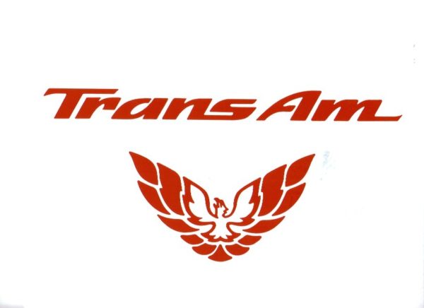 1998 - 2002 Trans Am Rear Panel Decal Set