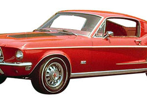 1968 Mustang C Stripe