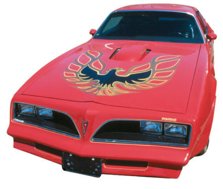 ,1973-5 Pontiac Trans Am hood bird,
