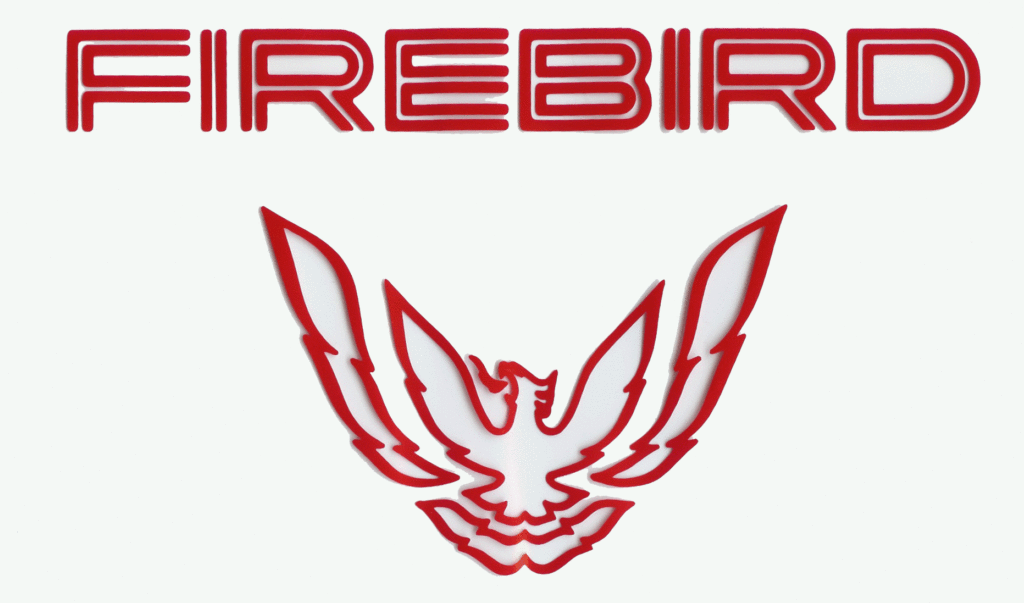 1993 - 1997 Firebird Rear Panel Decal Set