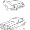 1979 Hurst Olds Stripe Diagram