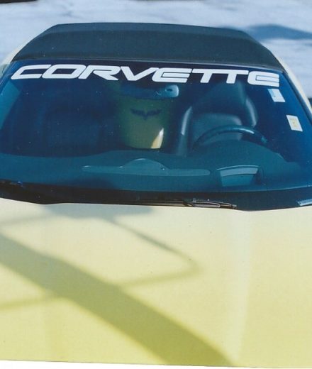 1997-2004 Chevrolet Corvette Windshield Decal