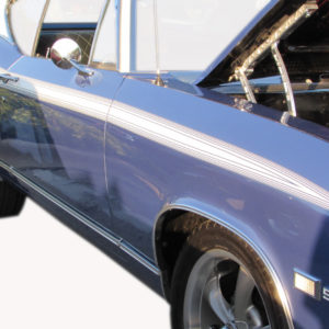 thumbnail image 2 of QH-527 1969 CHEVELLE HOOD AND SIDE STRIPE - VINYL Or PAINT STENCIL 2 of 13