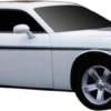 2011-14 Dodge Challenger Lower Body Side Stripe Kit
