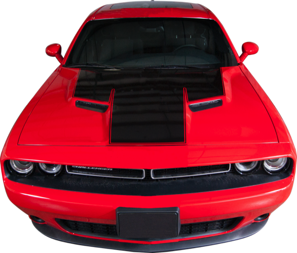 2015-18 Dodge Challenger Hood Stripe with Accent Line