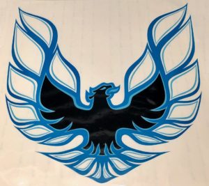 1977-78 Pontiac Trans Am Hood bird decal kit