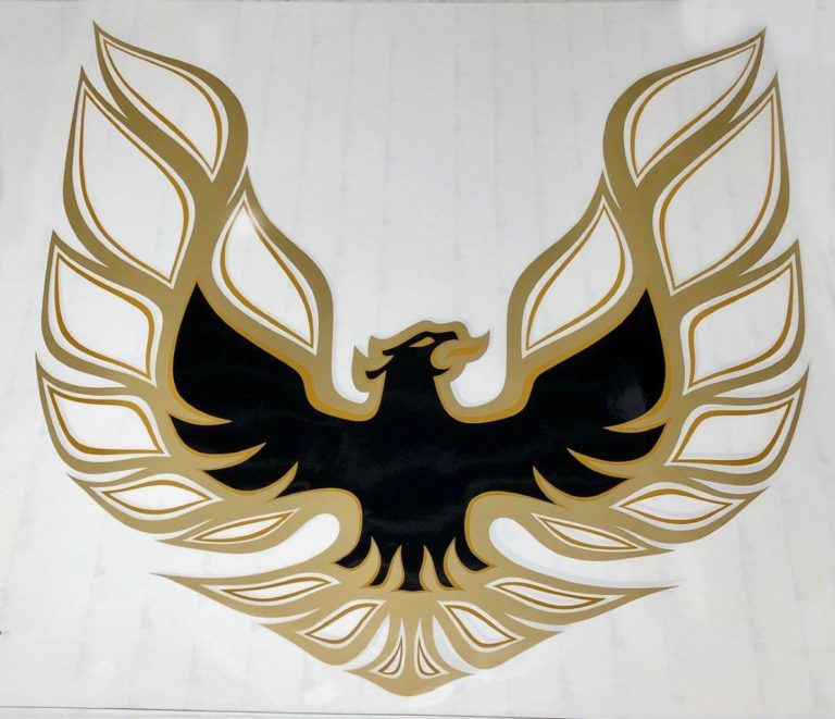 1973-76 Pontiac Trans Am Hood bird decal kit