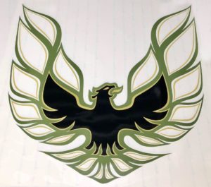 1973-78 Pontiac Trans Am Hood bird decal kit