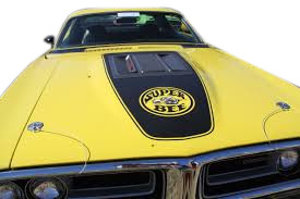 1971 Dodge Super Bee hood decal