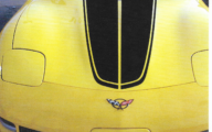C5 Corvette Dual Hood Stripes
