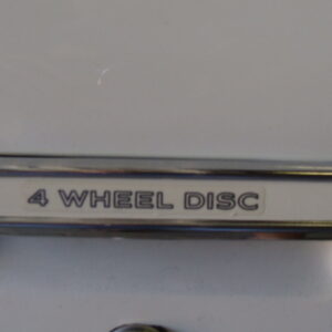 4 wheel disc decal