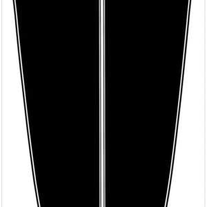 1973-74 Dart Hood Bulge stripe.